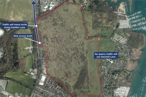 Cemex Draft plan for transport at the proposed quarry