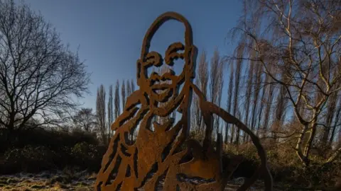 Sustrans/Curtis Powell The sculpture of Karl