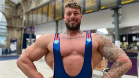 Simon Thake / BBC Gladiator Giant