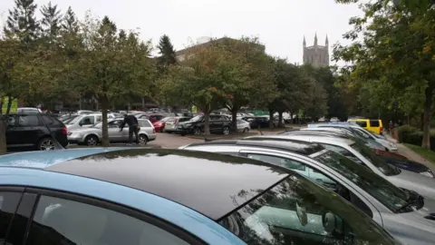 Worcester City Council Worcester car park