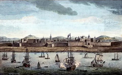 Getty Images Fort St George, Chennai (Madras), in 1754