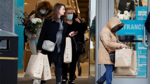 Reuters Shoppers in Liverpool