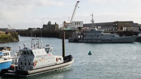 Getty Images Border Force Cutter and patrol vessel