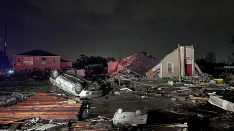 Reuters Destruction after tornado