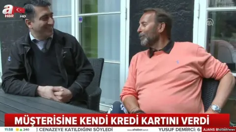 Ahaber News Taxi driver and businessman reunited