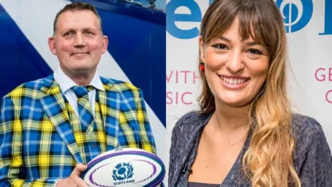 SNS/ BBC Doddie and Nicola