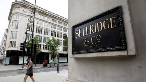 Getty Images Selfridges sign