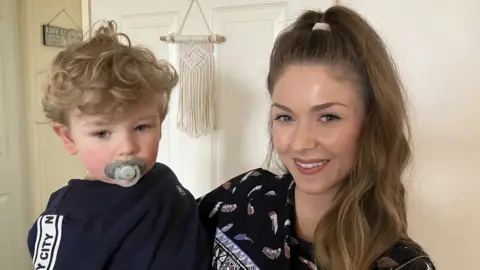 BBC Leanne with Henry