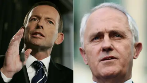 Getty Images Tony Abbott / Malcolm Turnbull