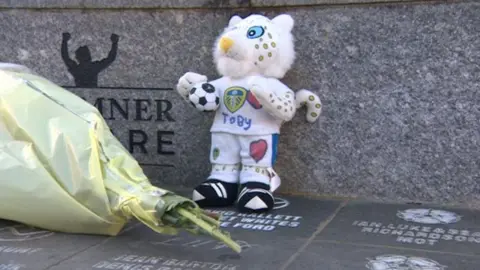 Tributes at Elland Road