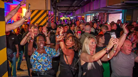 Craige Barker Revellers at the Hacienda 40th anniversary party