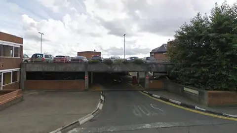 Google Chester Street car park, Douglas