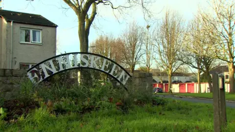 Enniskeen estate sign