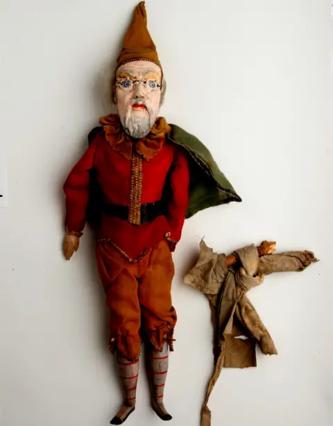 Museums Wales Santa figure