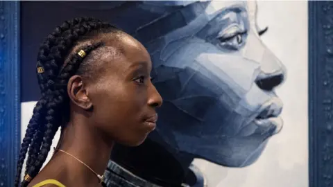 Eunice Olumide Eunice Olumide outside her gallery in London