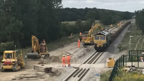 Stuart Ratcliffe/BBC East-West railway build