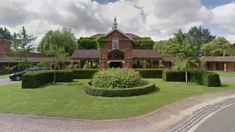 Google Maps Cambridge Crematorium