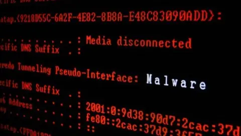 Deep Instinct Screenshot of computer screen spotting malware