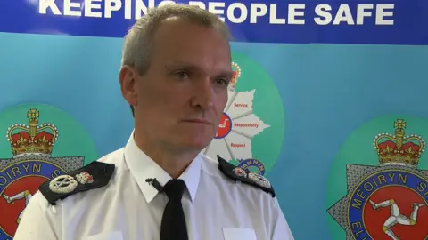 BBC Chief constable of the Isle of Man, Gary Roberts