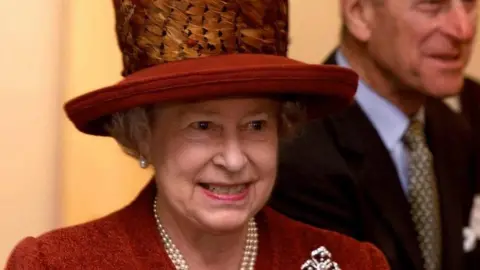 Getty Images The Queen at the University of Cambridge