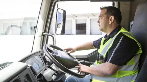 Getty Images Lorry driver