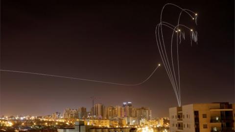 Hostilities flare up as rockets hit Israel from Gaza - BBC News