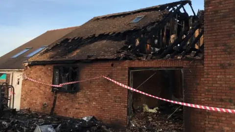 BBC Burnt bungalow