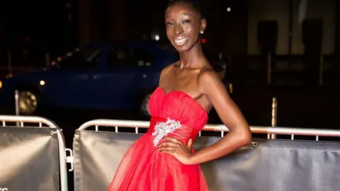 Eunice Olumide Eunice Olumide presenting at Bafta Scotland