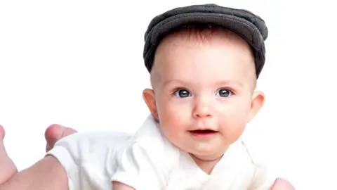 Getty Images Baby in cap