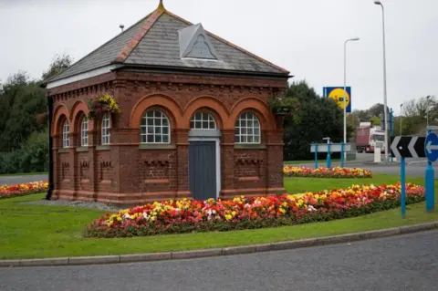 RAS Building on roundabout in Pembroke