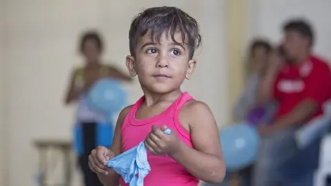 Syrian refugee child