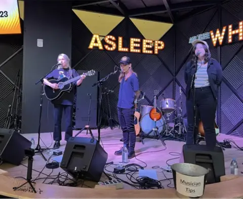 Austin Airport Boygenius at Austin Airport