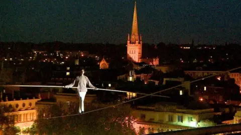 BBC Chris Bullzini opens Norfolk and Norwich Festival