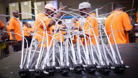 Pawel Kors Staff at Poynting's South African factory