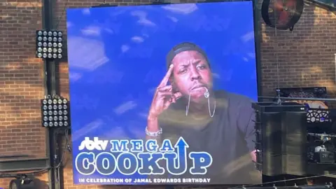 Justin Dealey/BBC Jamal Edwards Mega Cook Up