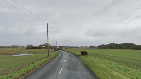 Liverpool Road in Bickerstaffe