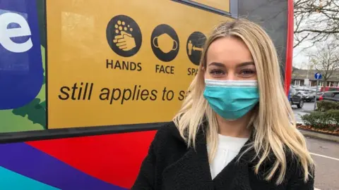 Jamie Niblock/BBC Jess Bugg