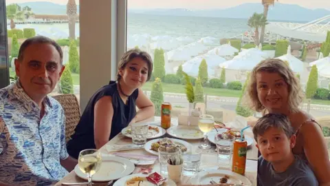 Ozge Ovun-Sert Ms Ovun-Sert and her family