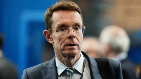 PA Media West Midlands mayor Andy Street