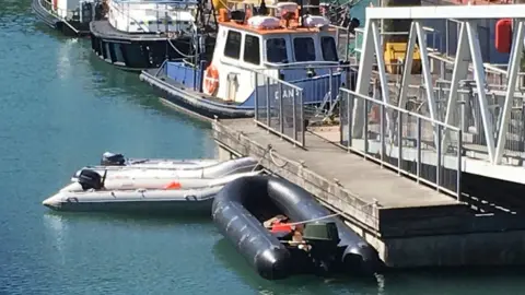 BBC Three boats in Dover