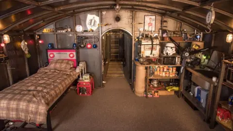 Cuprinol/PA Colin Furze's bunker