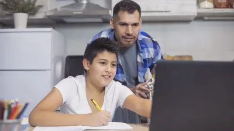 Getty Images father and son