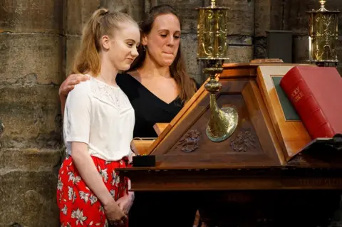 Getty Images Freya Lewis and Jenny Grant