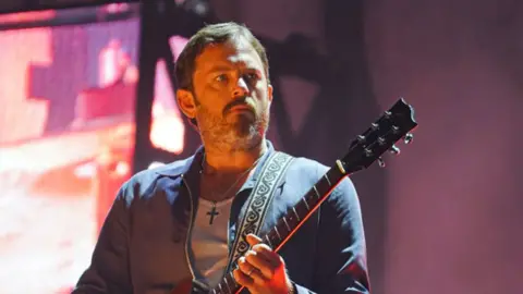 Getty Images Kings of Leon, August 2022 in Newquay