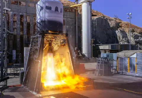 ABL Space Systems Engine test