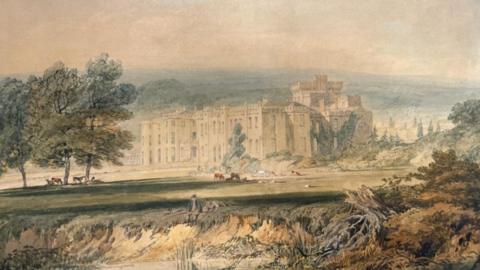 Turner's Chepstow Castle painting to return to Wales - BBC News