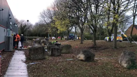 Ram-raid at Loomis, Peterborough