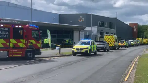 West Midlands Ambulance Service Waterworld Stoke-on-Trent