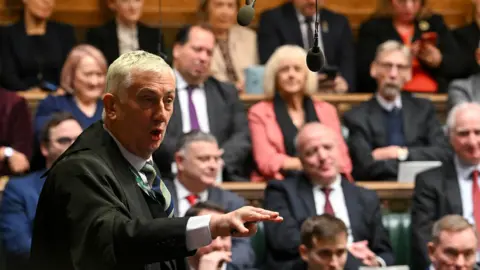 UK Parliament Sir Lindsay Hoyle in December