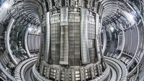 Eurofusion Interior of the JET Tokamak